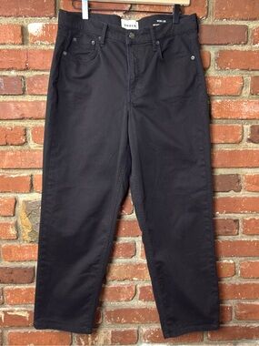 Classic Boden women's Mid Rise Tapered Jeans Black W29 / L 30 Women’s FLAW NOTE